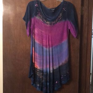 One size (Free size) multi color top